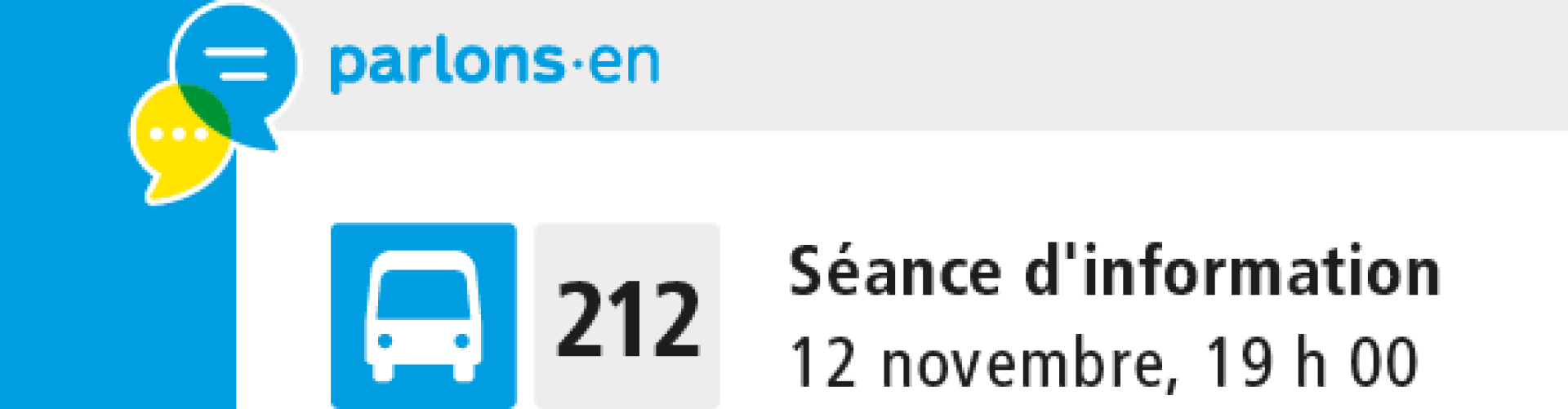 Changements à la ligne 212 et au taxi collectif 281