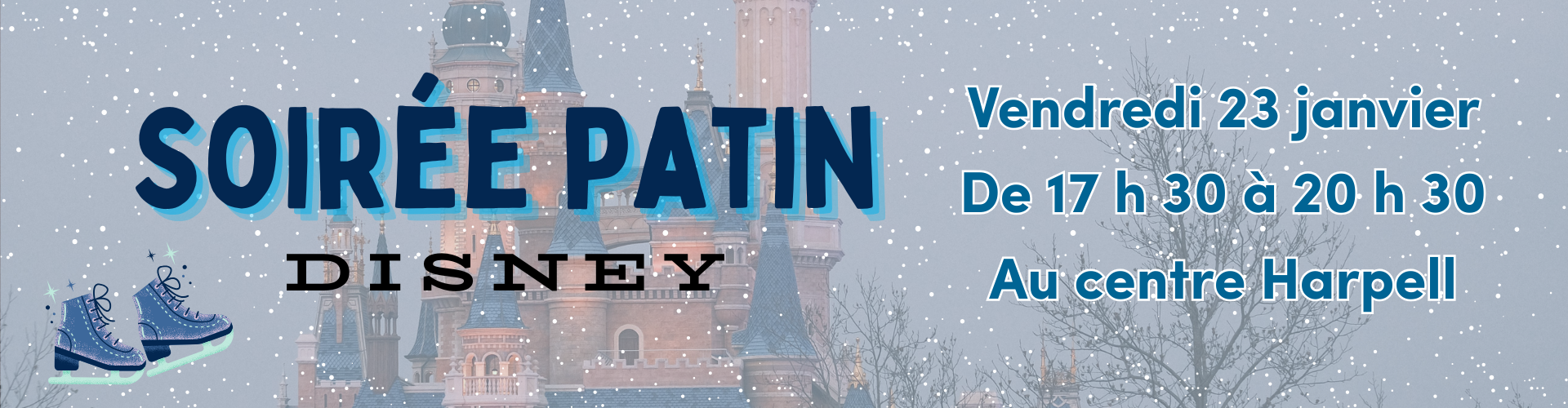 Soirée patin Disney
