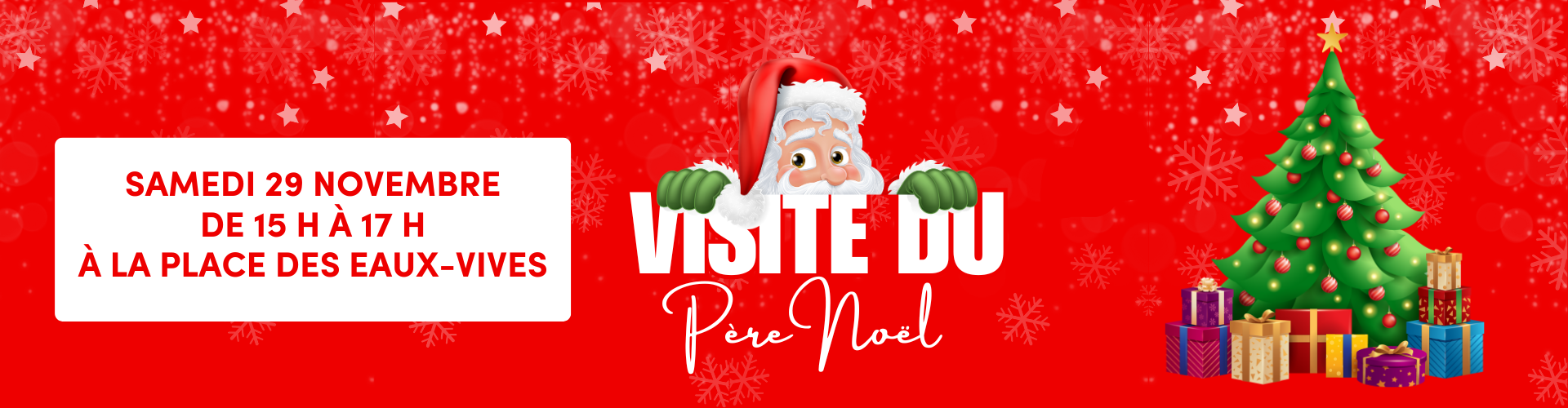 La visite du père Noël