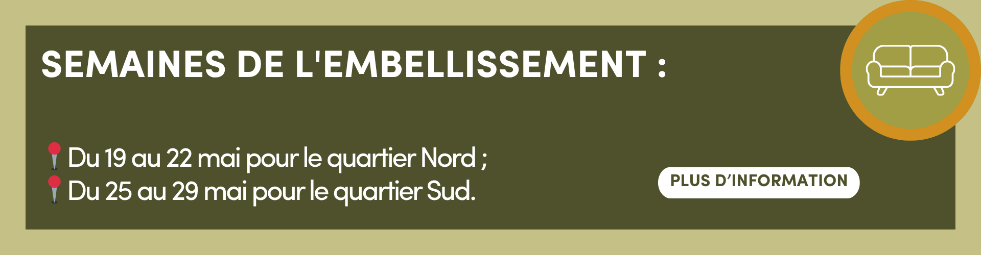 Semaines de l’embellissement