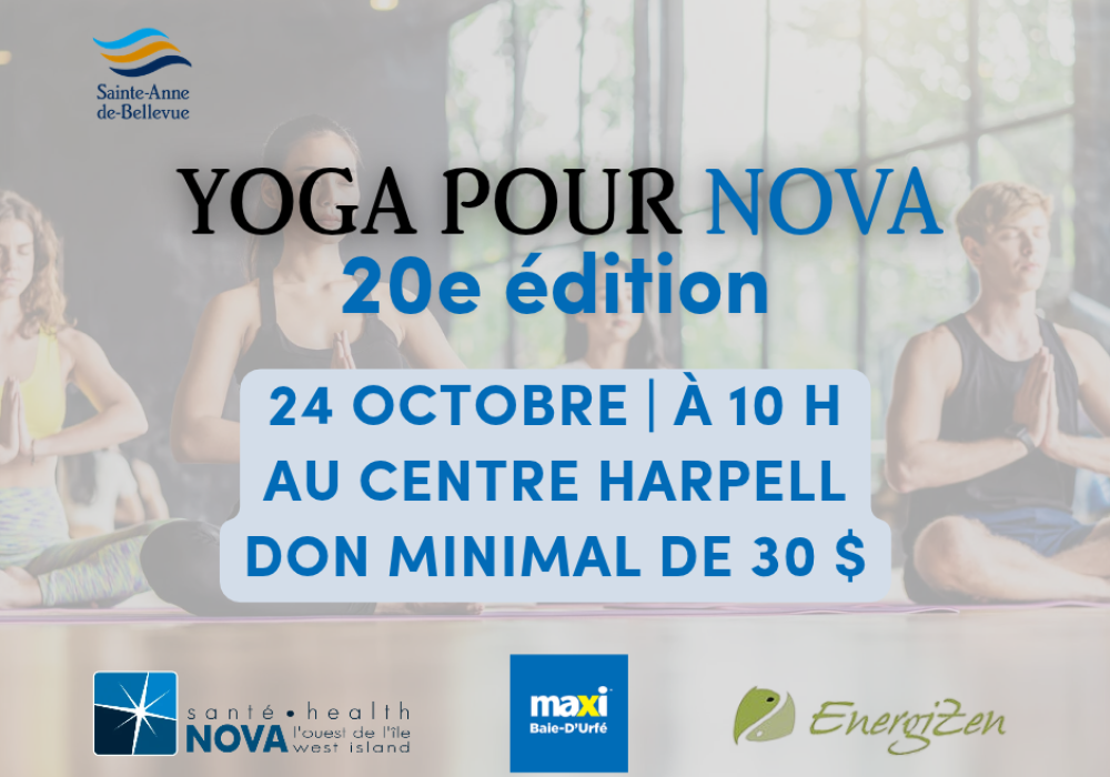 Yoga pour Nova : 20e édition