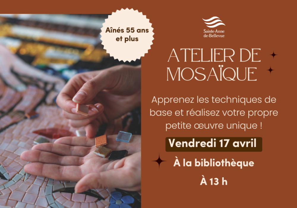 Atelier de mosaïque