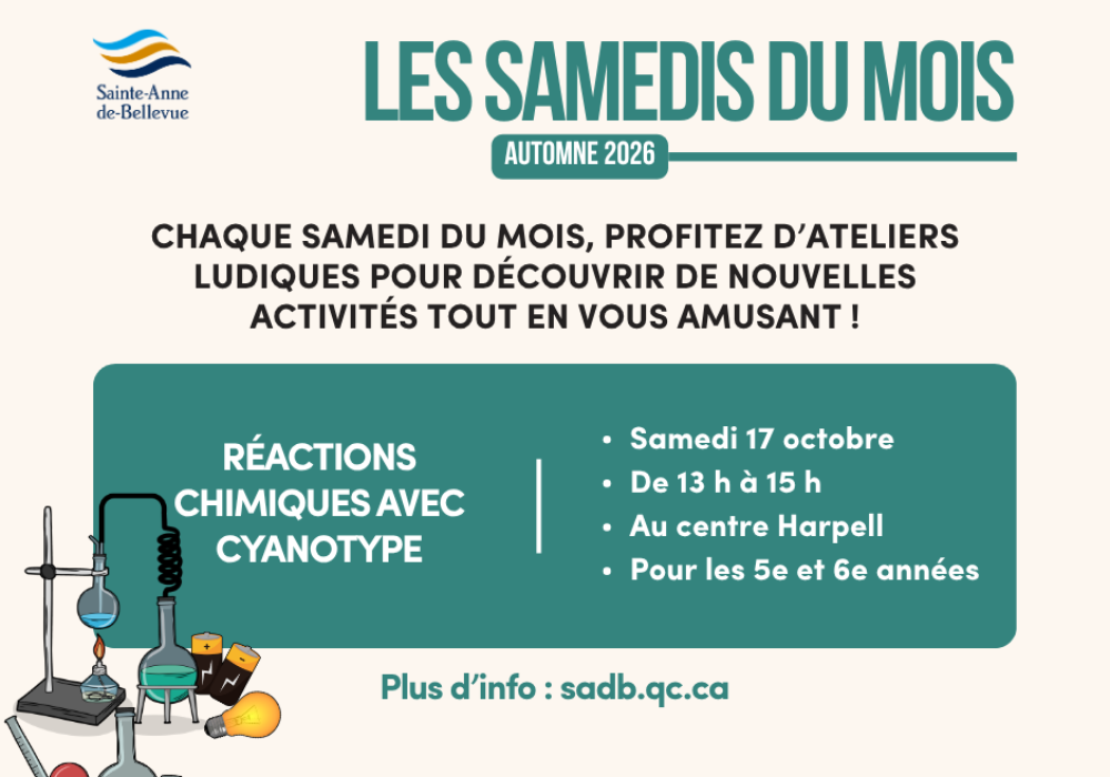 Samedis du mois – Réactions chimiques avec cyanotype