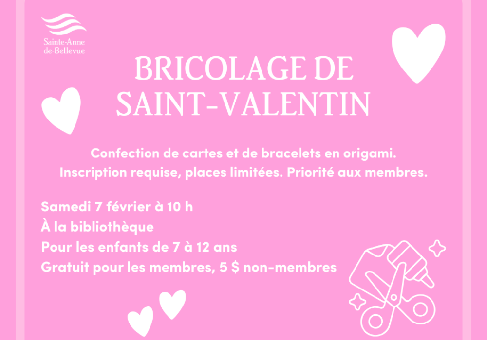 Bricolage de Saint-Valentin