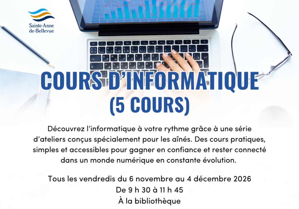 Cours d’informatique (5 cours)