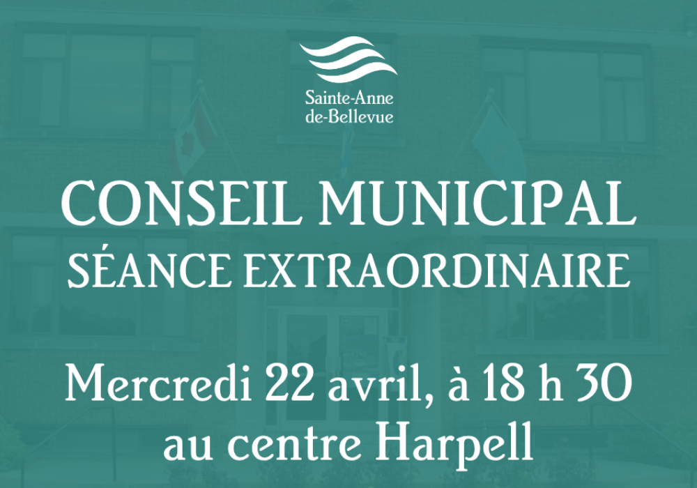 Conseil municipal : séance extraordinaire