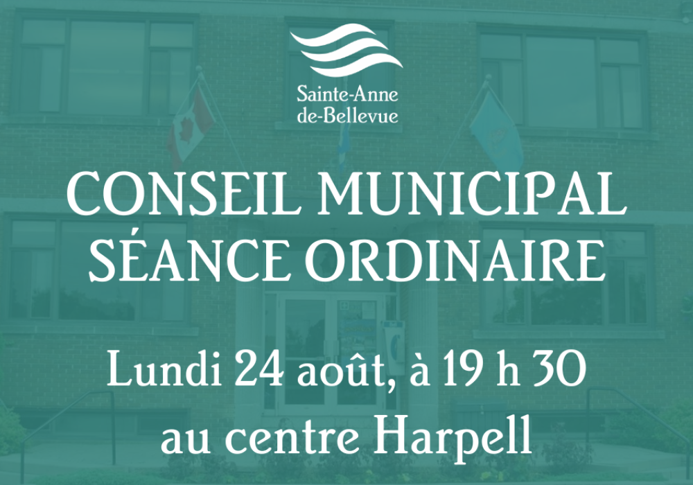 Conseil municipal : séance ordinaire