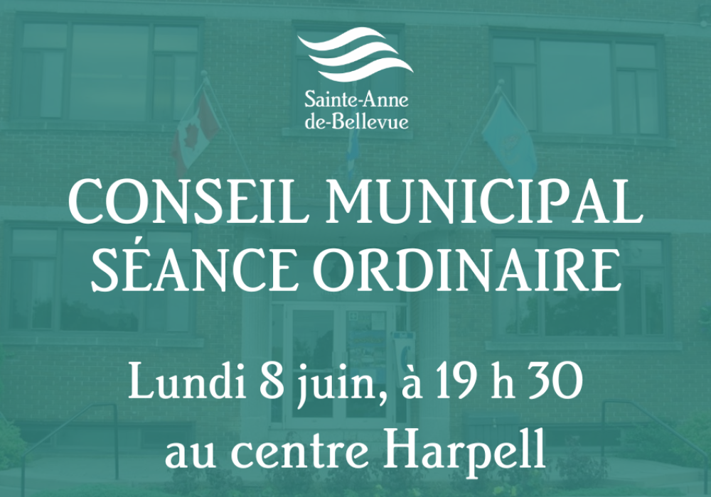 Conseil municipal : séance ordinaire