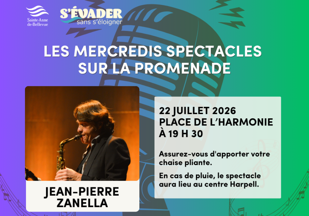 Mercredis spectacles : Jean-Pierre Zanella Mercredis spectacles : Jean-Pierre Zanella