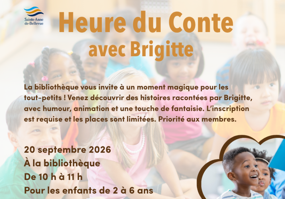 Heure du conte avec Brigitte Heure du conte avec Brigitte