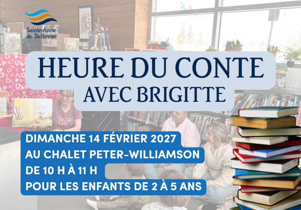 Heure du conte avec Brigitte