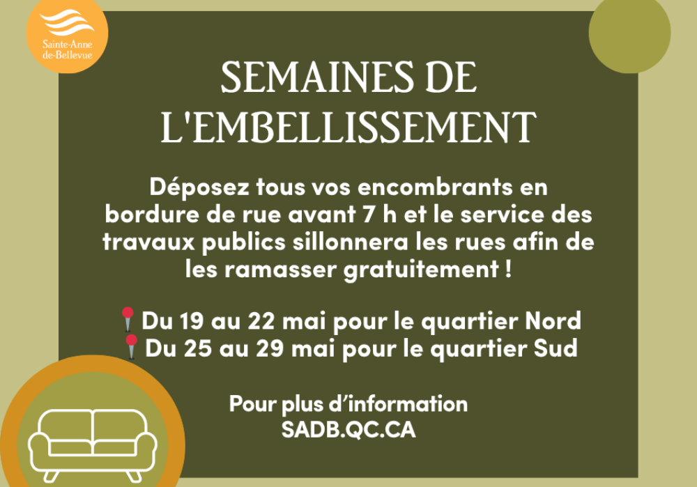 Semaines de l’embellissement (quartier Sud)