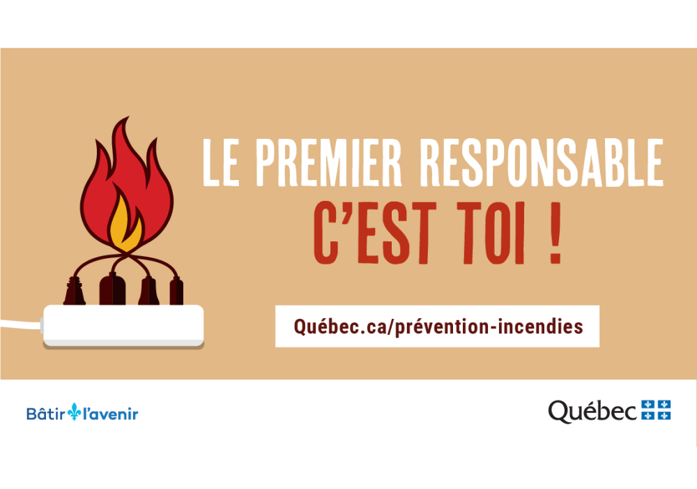 Semaine de la pr&eacute;vention des incendies : Le premier responsable, c&rsquo;est toi ! 