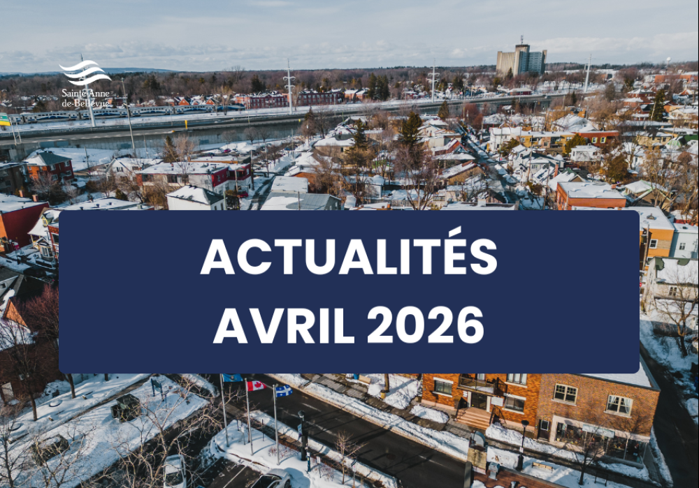 Infolettre des actualit&eacute;s du mois d&rsquo;avril 2026