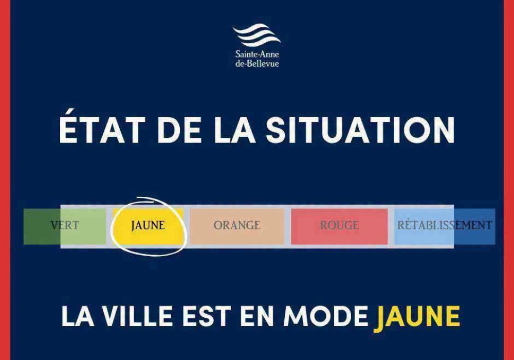 &Eacute;tat de la situation : la Ville a activ&eacute; le mode JAUNE (12 octobre 2026)