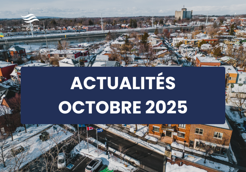 Infolettre des actualités du mois d’octobre 2025