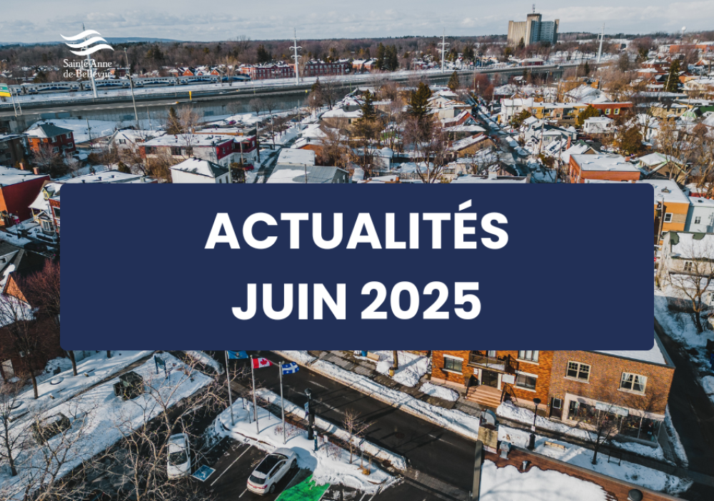 Infolettre des actualités du mois de juin 2025