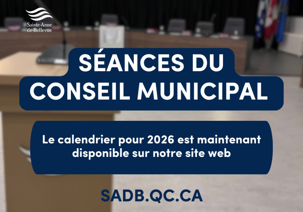 D&eacute;couvrez le calendrier des s&eacute;ances du conseil municipal pour 2026