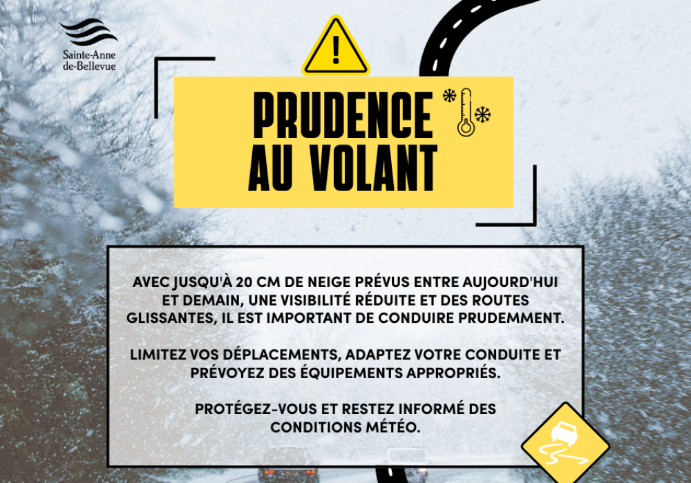 Prudence au volant