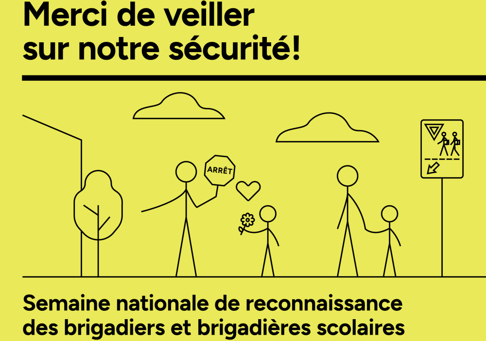 Du 27 octobre au 2 novembre : une semaine pour reconnaître nos brigadiers et brigadières scolaires