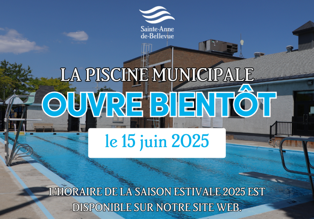 Overture de la piscine municipale extérieure 