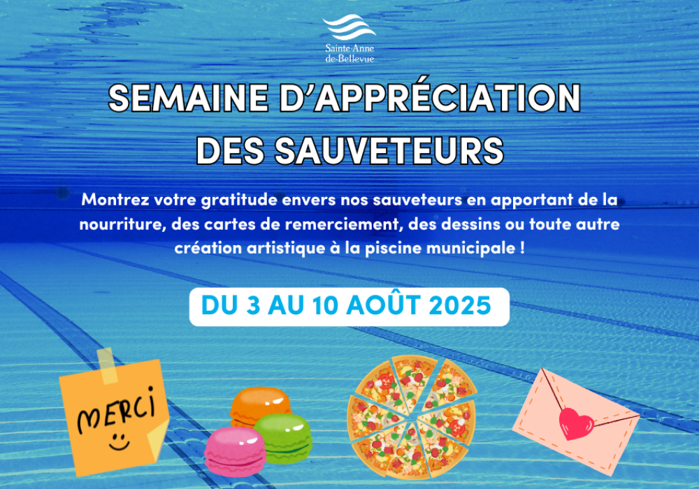 La semaine d’appréciation des sauveteurs 