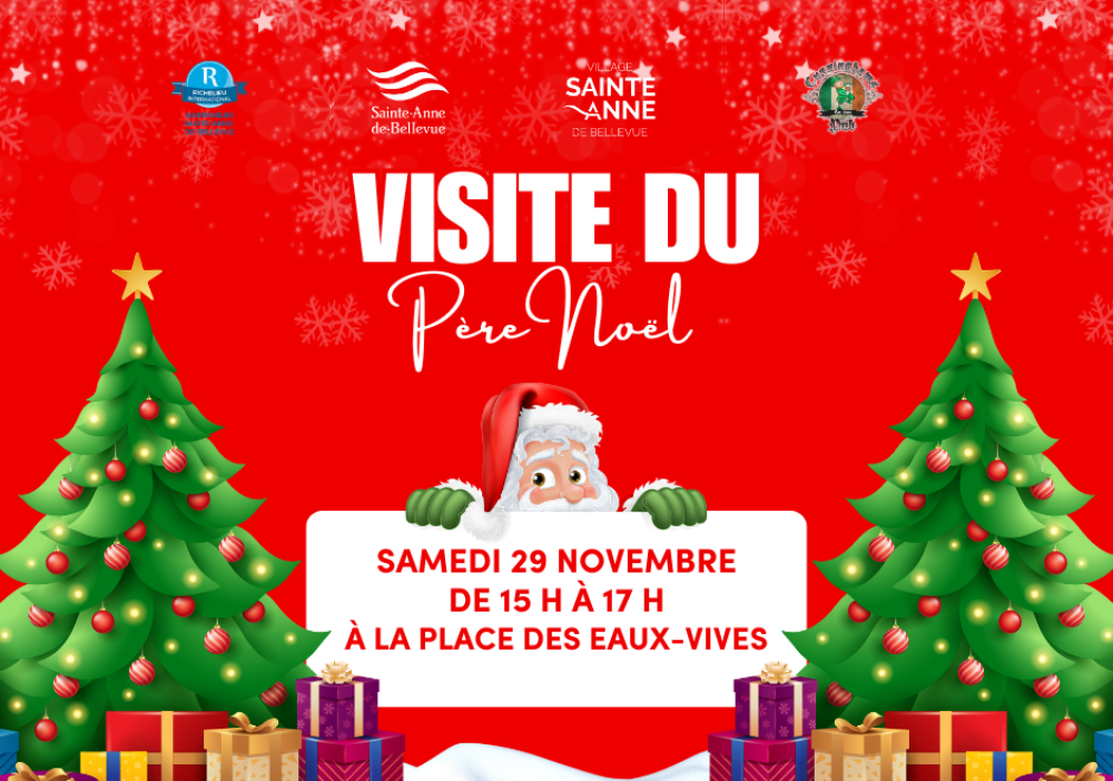 La visite du père Noël