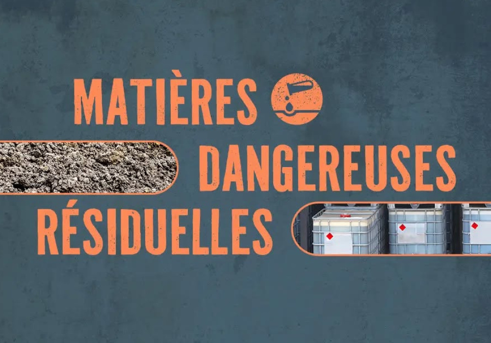 Management of hazardous residual materials in Greater Montreal